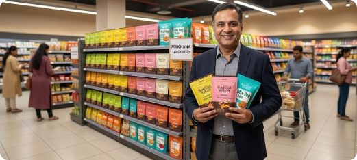 ENTERING RETAIL: BIRTH OF MARUTI MAKHANA