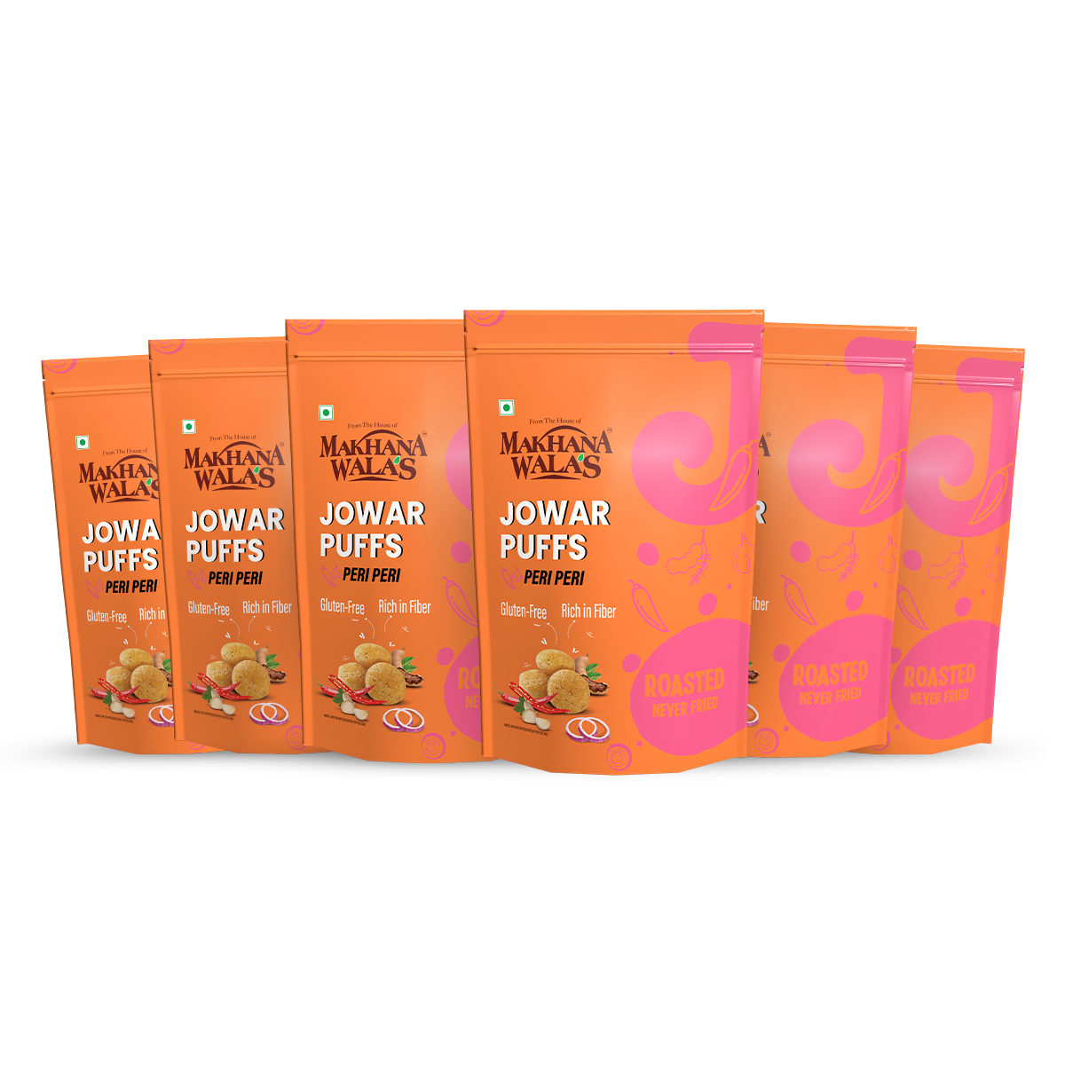 Jowar Puffs- Peri Peri