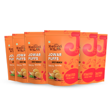 Makhanawalas Spicy Munch Jowar Puffs everyday snack