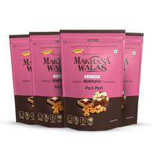 Peri Peri Makhana roasted fox nuts by Makhanawalas pack