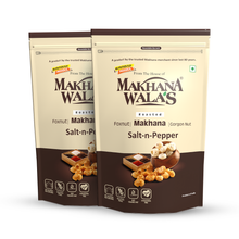 Salt and Pepper Makhana roasted fox nuts by Makhanawalas