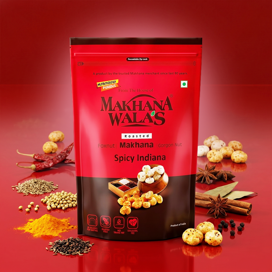 Makhanawalas Spicy Indiana Roasted Makhana