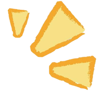 Crunchy snack pieces
