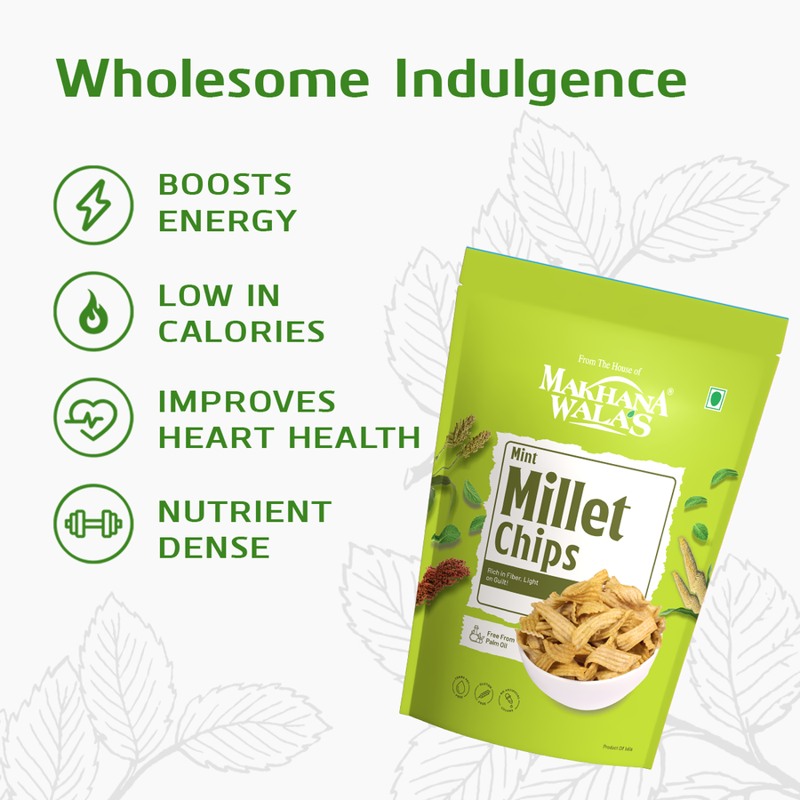 Makhanawala's Mint Millet chips