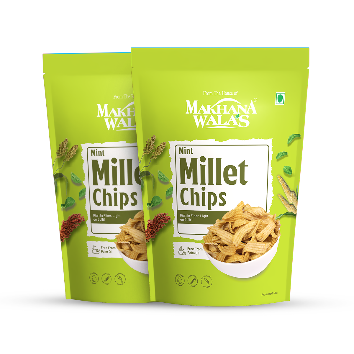 Makhanawala's Mint Millet chips