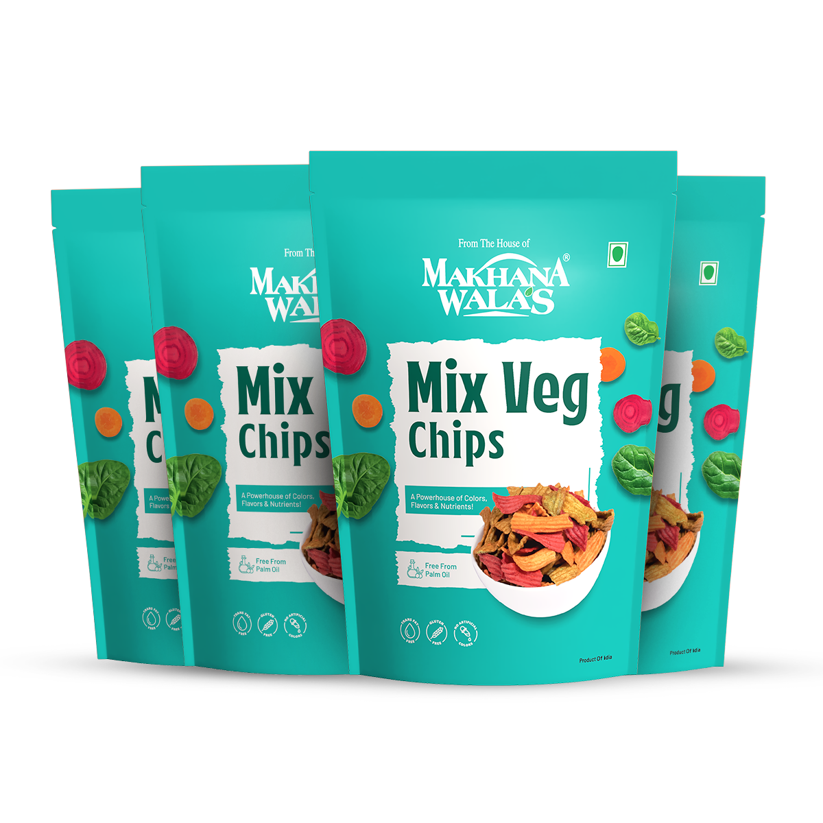 Makhanawala's Mix veg chips