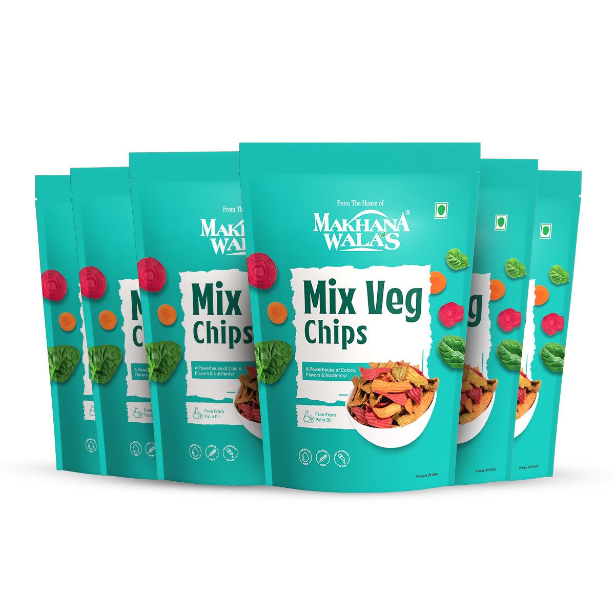 Makhanawala's Mix veg chips
