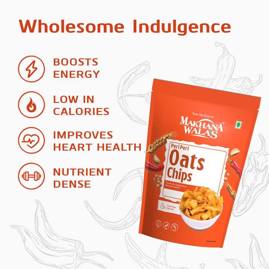 Makhanawala's Peri Peri Oats Chips