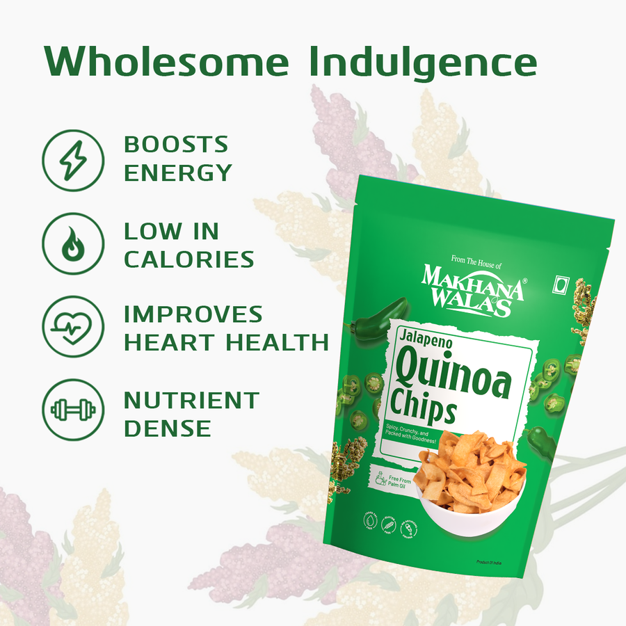 Makhanawala's Jalapeno Quinoa chips