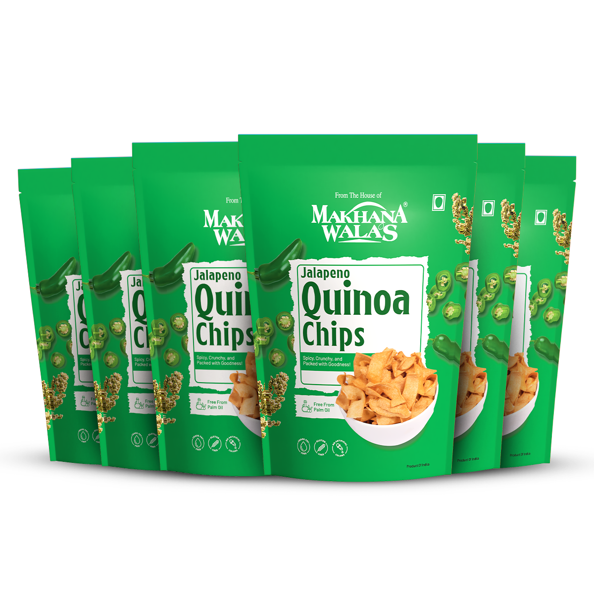 Makhanawala's Jalapeno Quinoa chips