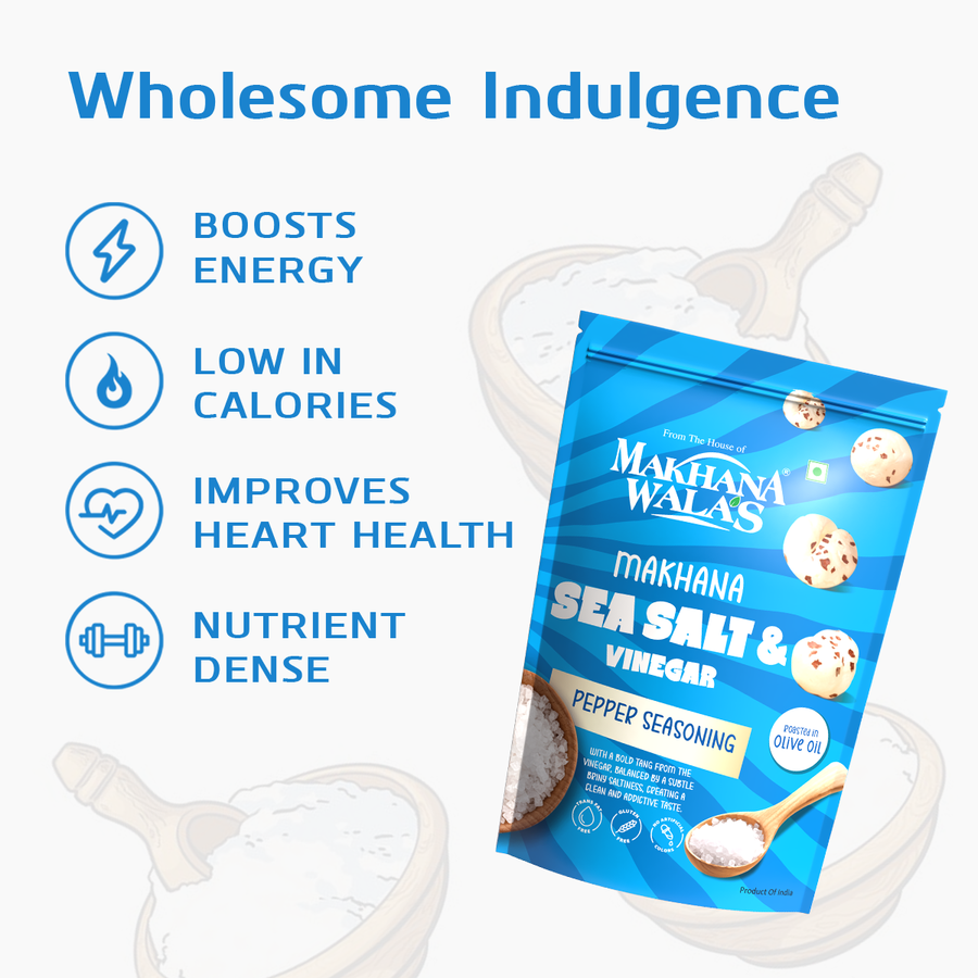 Makhanawala's Sea Salt & Vinegar Flavour